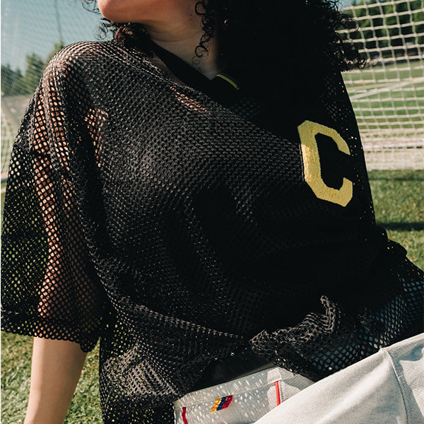 La Selección Mesh Top – Black