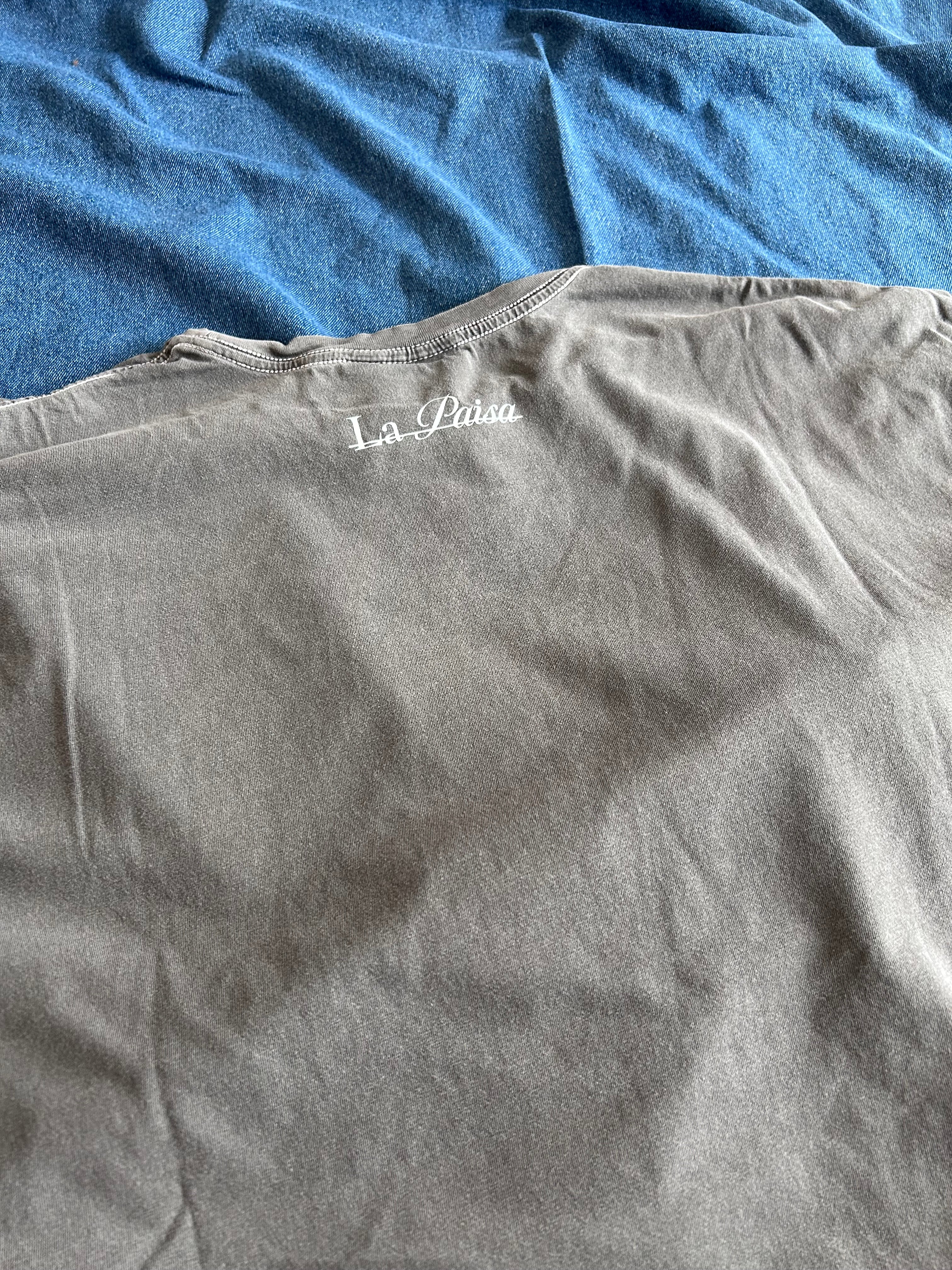 Grey Tie Graphic T